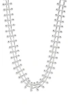 Open Edit Bold Ball Chain Collar Necklace In Pattern