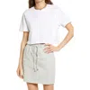 Open Edit Boxy Crop T-shirt In White