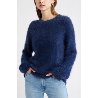 Open Edit Boyfriend Sweater In Purple