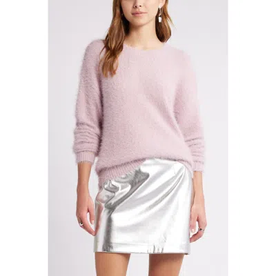 Open Edit Boyfriend Sweater In Purple Dawn