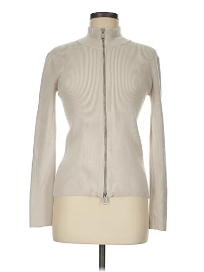 Pre-owned Open Edit Cardigan Sweater In Ivory