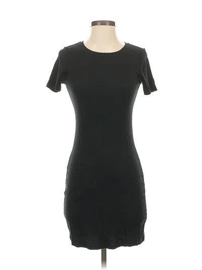Pre-owned Open Edit Casual Dress In Black
