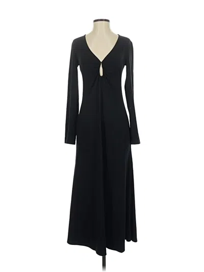Pre-owned Open Edit Casual Dress In Black