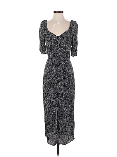 Pre-owned Open Edit Casual Dress In Black