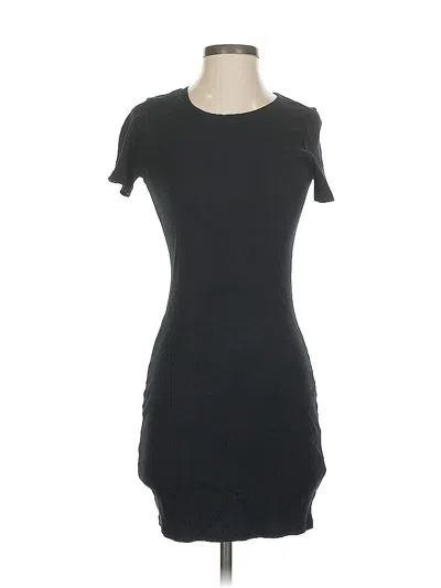 Pre-owned Open Edit Casual Dress In Black
