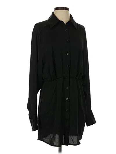 Pre-owned Open Edit Casual Dress In Black