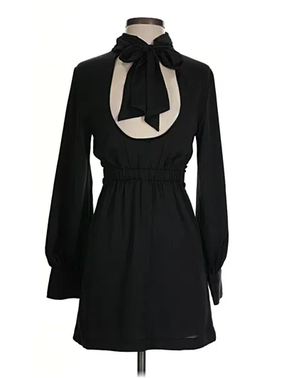 Pre-owned Open Edit Casual Dress In Black