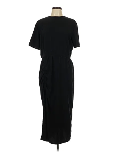 Pre-owned Open Edit Casual Dress In Black