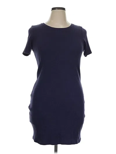 Pre-owned Open Edit Casual Dress In Blue