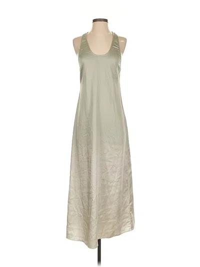 Pre-owned Open Edit Casual Dress In Gray