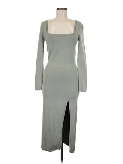 Pre-owned Open Edit Casual Dress In Gray