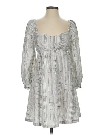 Pre-owned Open Edit Casual Dress In Gray