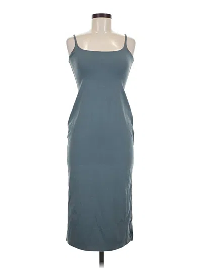 Pre-owned Open Edit Casual Dress In Gray