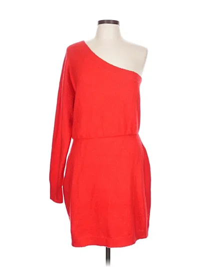 Pre-owned Open Edit Casual Dress In Red