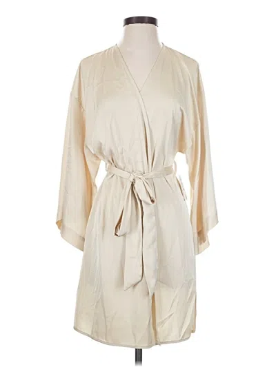 Open Edit Casual Dress In Tan