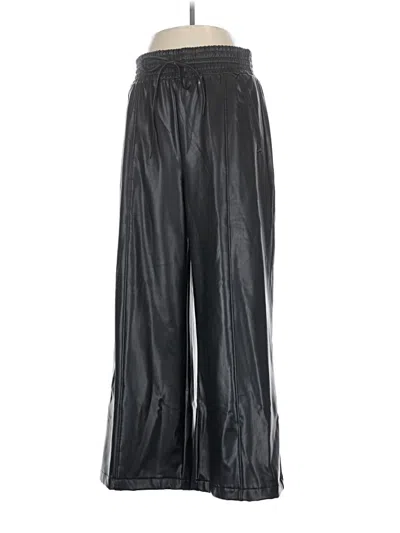 Pre-owned Open Edit Casual Pants In Black
