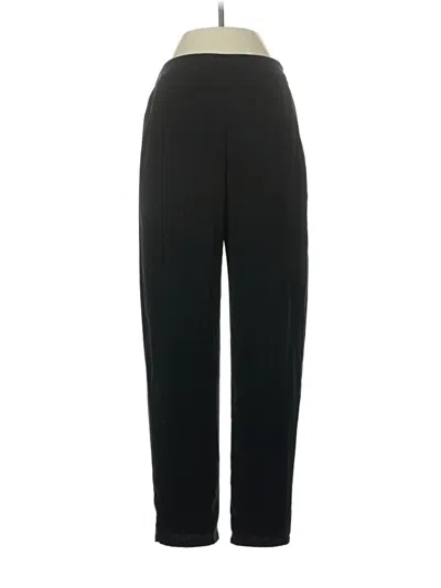 Pre-owned Open Edit Casual Pants In Black