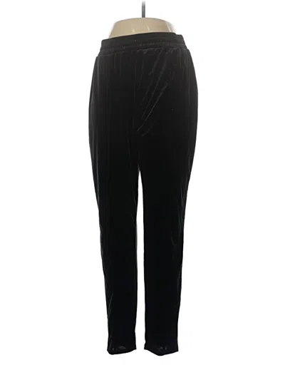 Pre-owned Open Edit Casual Pants In Black
