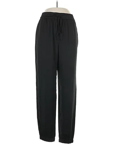 Pre-owned Open Edit Casual Pants In Black