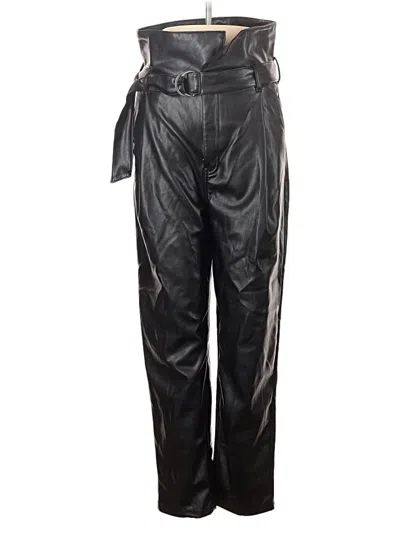 Pre-owned Open Edit Casual Pants In Black