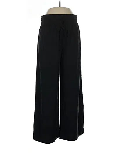 Pre-owned Open Edit Casual Pants In Black