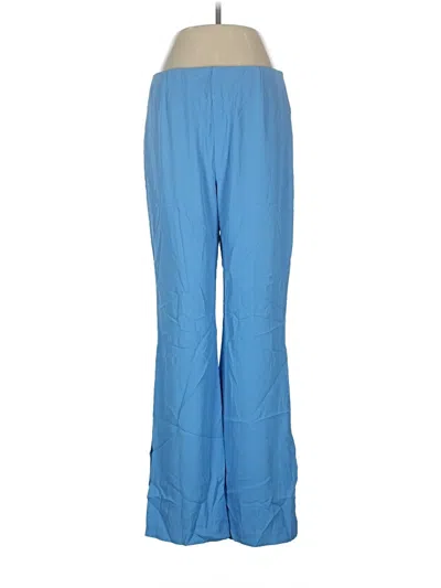 Pre-owned Open Edit Casual Pants In Blue