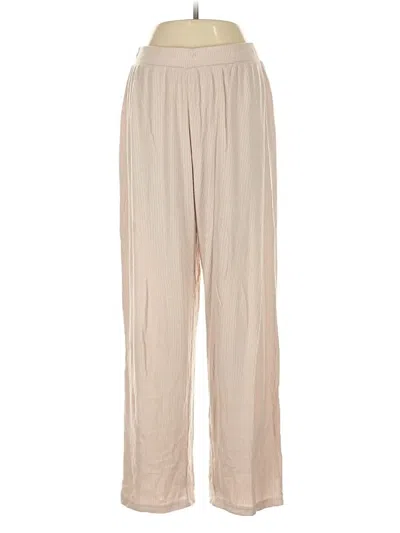 Pre-owned Open Edit Casual Pants In Brown