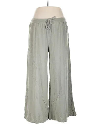 Pre-owned Open Edit Casual Pants In Gray