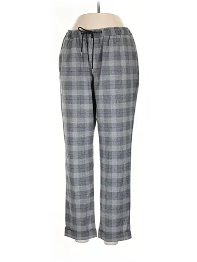 Pre-owned Open Edit Casual Pants In Gray