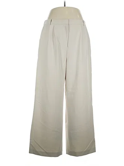 Pre-owned Open Edit Casual Pants In Ivory
