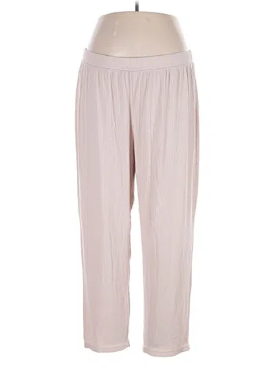 Pre-owned Open Edit Casual Pants In Pink