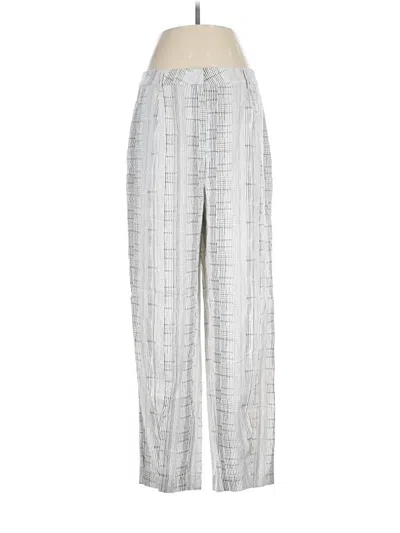 Pre-owned Open Edit Casual Pants In Silver