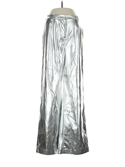 Open Edit Casual Pants In Silver
