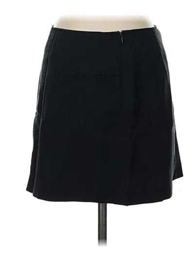 Pre-owned Open Edit Casual Skirt In Black