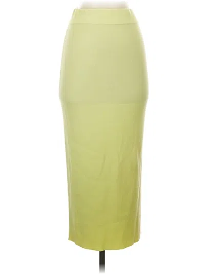 Pre-owned Open Edit Casual Skirt In Green