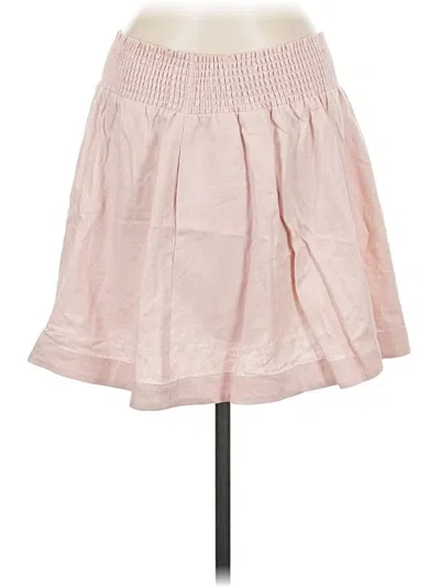 Pre-owned Open Edit Casual Skirt In Pink