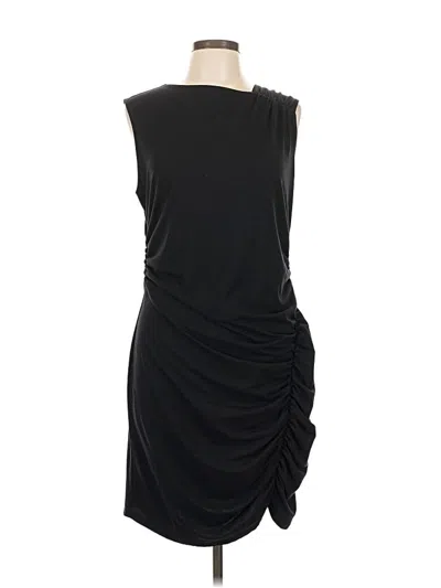 Pre-owned Open Edit Cocktail Dress In Black