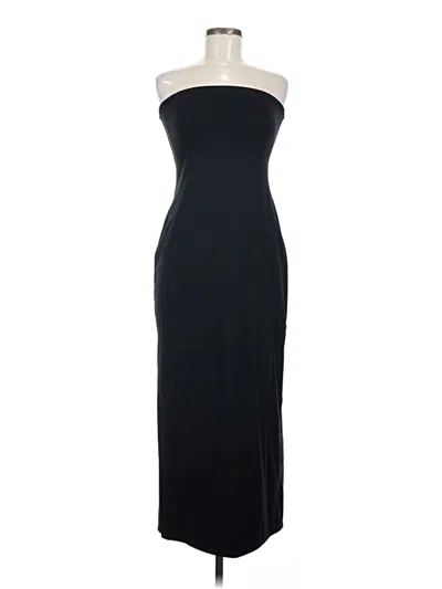 Pre-owned Open Edit Cocktail Dress In Black