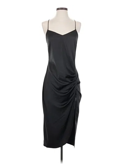Pre-owned Open Edit Cocktail Dress In Black