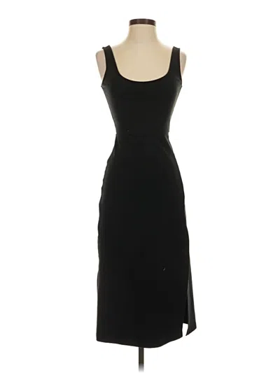 Pre-owned Open Edit Cocktail Dress In Black