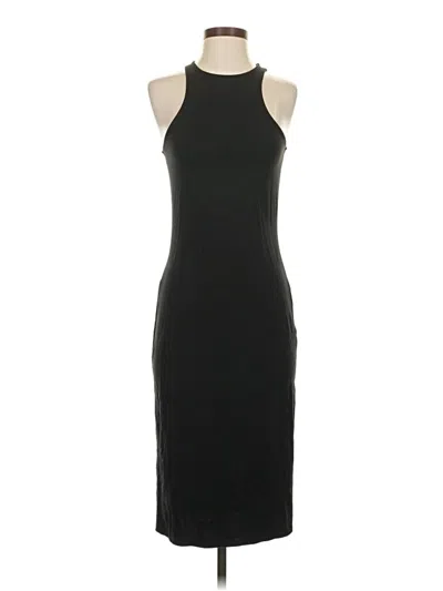 Pre-owned Open Edit Cocktail Dress In Black