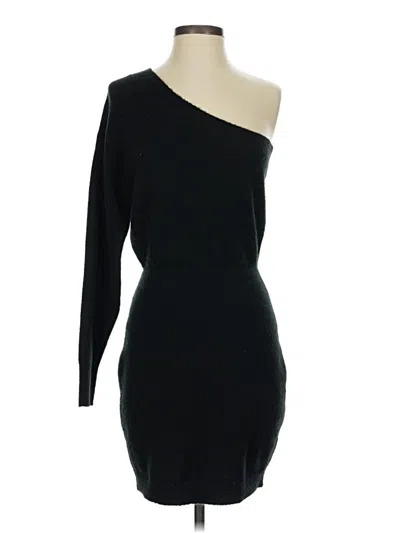 Pre-owned Open Edit Cocktail Dress In Black