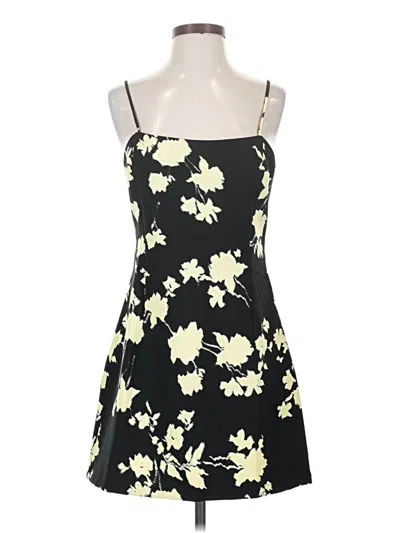 Pre-owned Open Edit Cocktail Dress In Black