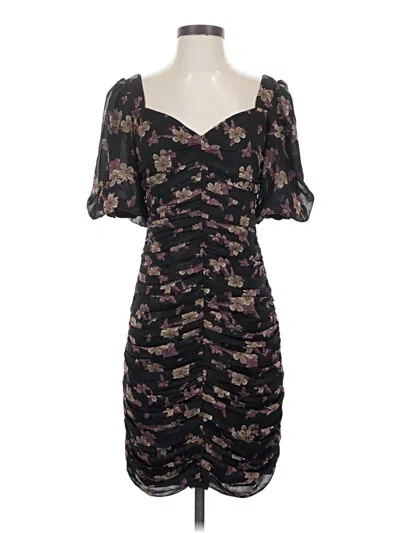 Pre-owned Open Edit Cocktail Dress In Black
