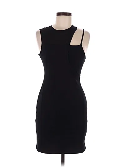 Pre-owned Open Edit Cocktail Dress In Black