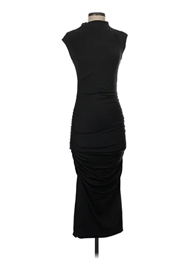 Pre-owned Open Edit Cocktail Dress In Black