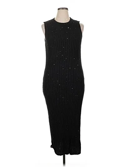 Pre-owned Open Edit Cocktail Dress In Black