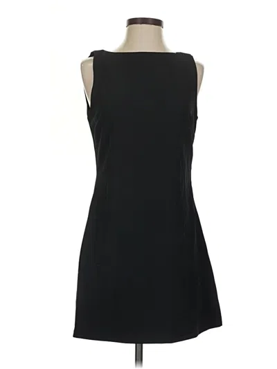 Pre-owned Open Edit Cocktail Dress In Black