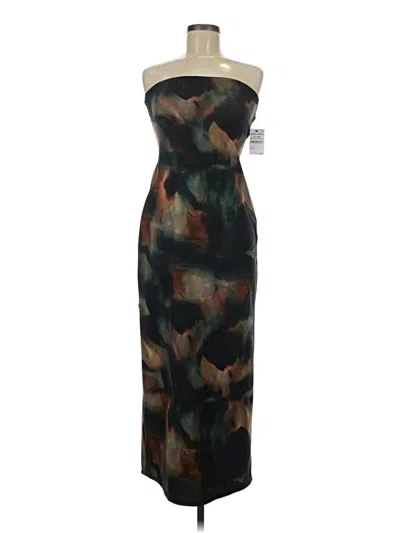 Open Edit Cocktail Dress In Brown