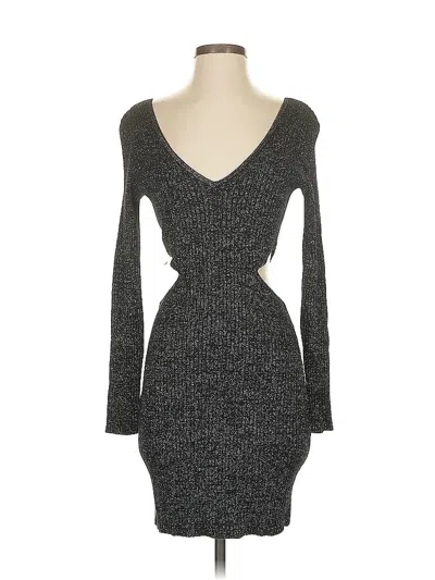 Pre-owned Open Edit Cocktail Dress In Gray